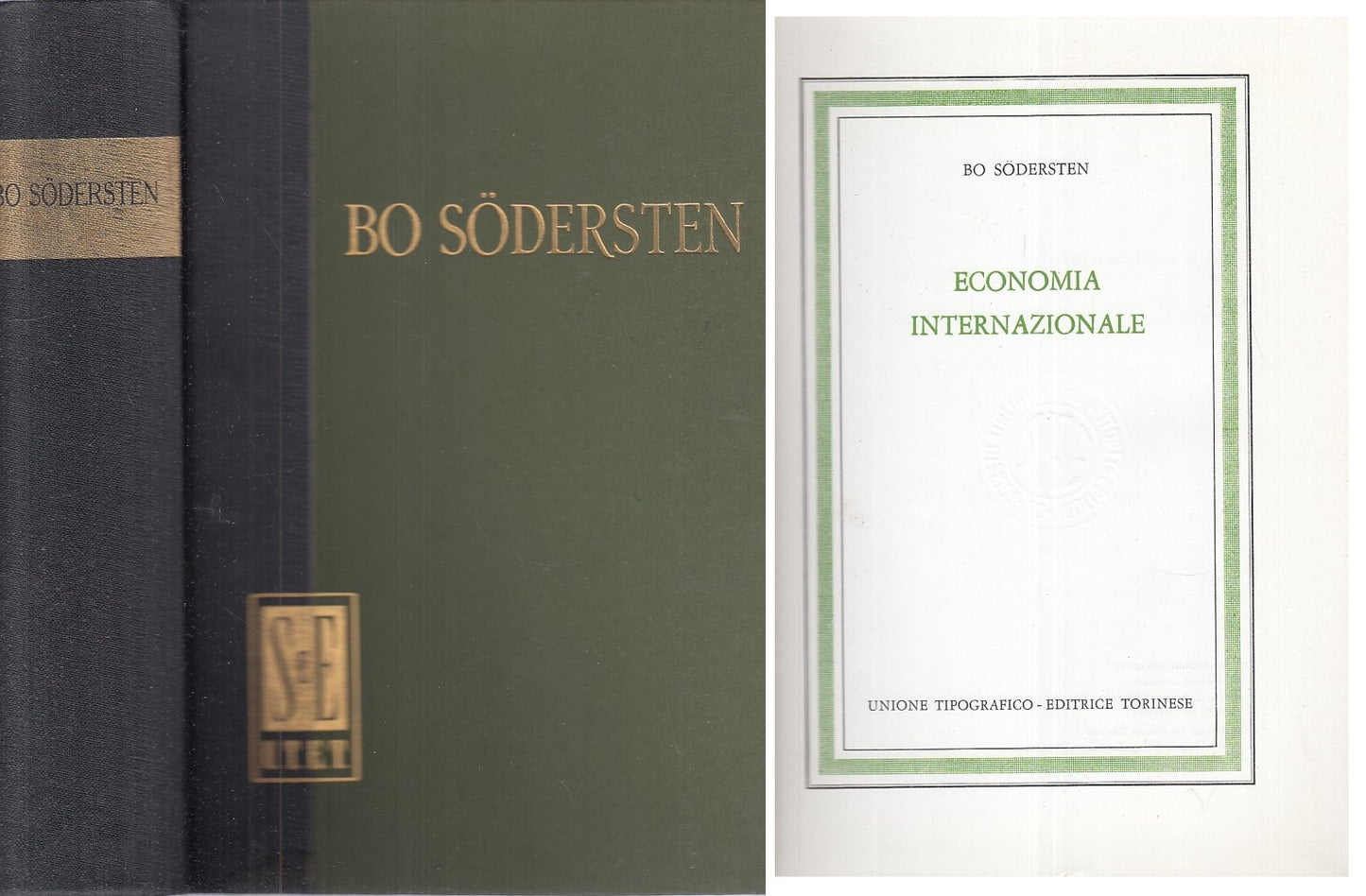 LS- ECONOMIA INTERNAZIONALE - BO SODERSTEN - UTET --- 1976 - C - XFS999