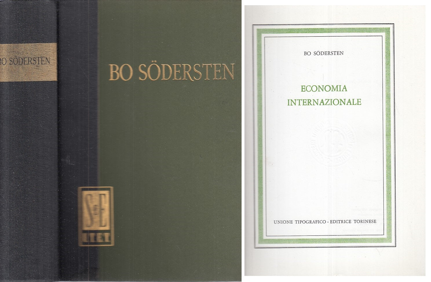 LS- ECONOMIA INTERNAZIONALE - BO SODERSTEN - UTET --- 1976 - C - XFS999