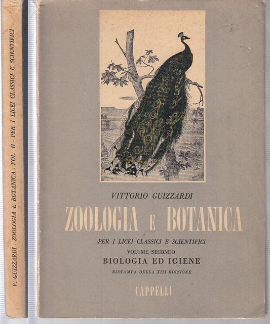 LB- ZOOLOGIA E BOTANICA 2 BIOLOGIA IGIENE- GUIZZARDI- CAPPELLI--- 1961- B-XFS124