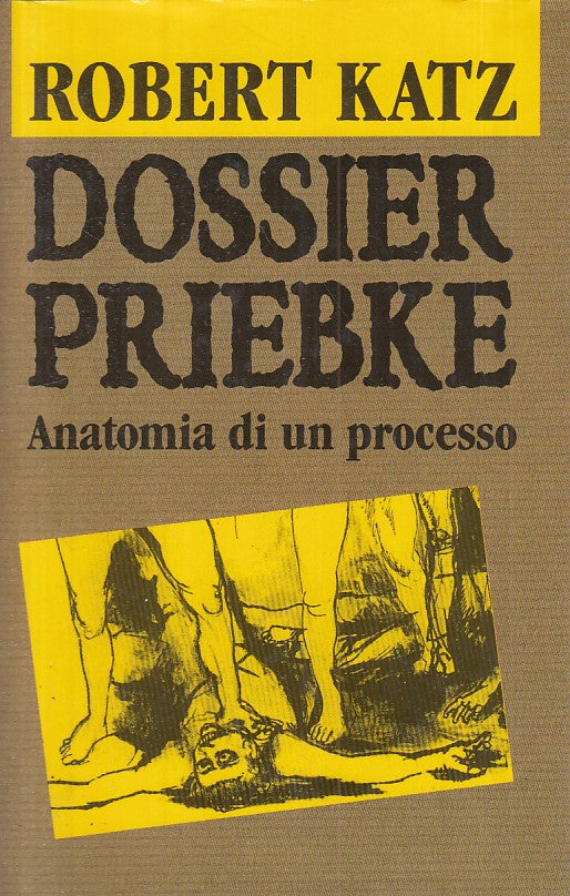 LS- DOSSIER PRIEBKE ANATOMIA PROCESSO - KATZ - EUROCLUB --- 1997 - CS - YFS590