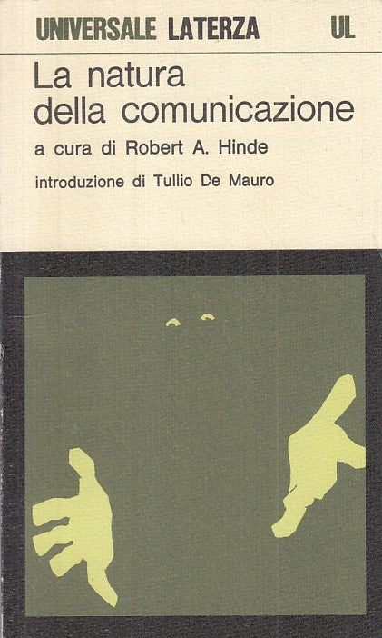 LS- LA NATURA DELLA COMUNICAZIONE - HINDE - LATERZA --- 1977 - B - YFS174