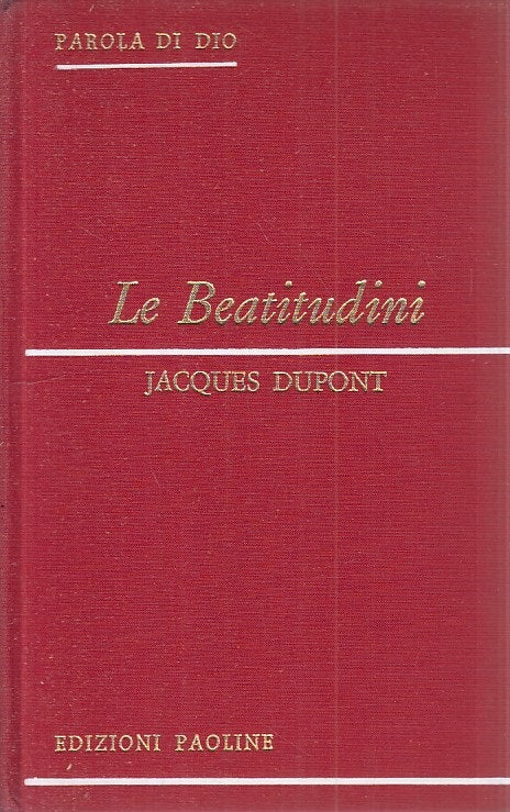 LD- LE BEATITUDINI - DUPONT - PAOLINE - PAROLA DI DIO -- 1972 - C - YFS416