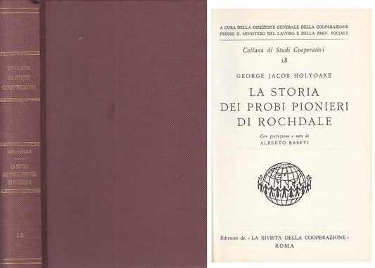 LS- STORIA DEI PROBI PIONIERI DI ROCHDALE - HOLYOKAE - ROMA--- 1995 - C - YFS269