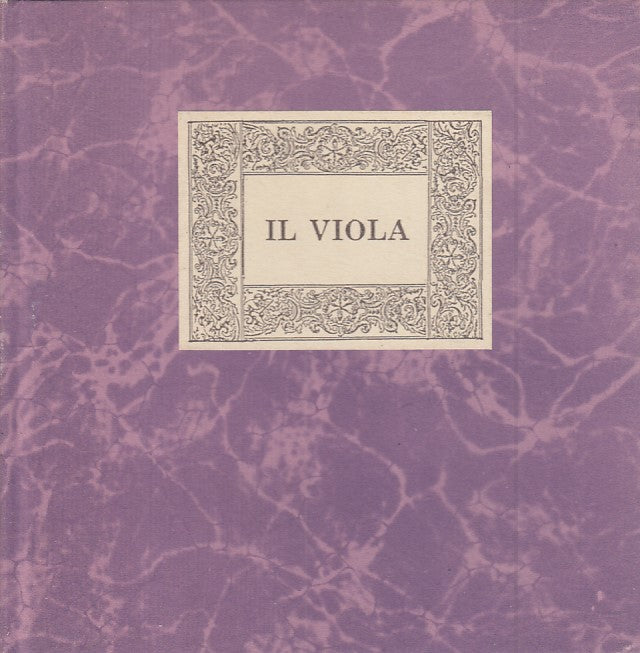 IL VIOLA -- CENTRO INTERNAZIONALE GRAFICA VENEZIA --- 1994 - C - YFS200