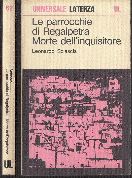 LN- PARROCCHIE REGALPIETRA MORTE DELL'INQUISITORE - SCIASCIA- LATERZA--- 1978- B- XFS