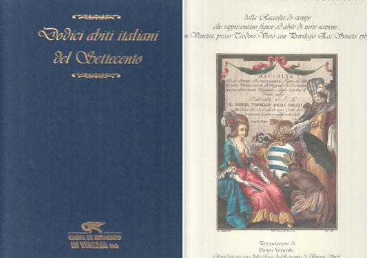 LT-DODICI ABITI DEL SETTECENTO -- ARSENALE EDITRICE --- 1998 - C - YFS813