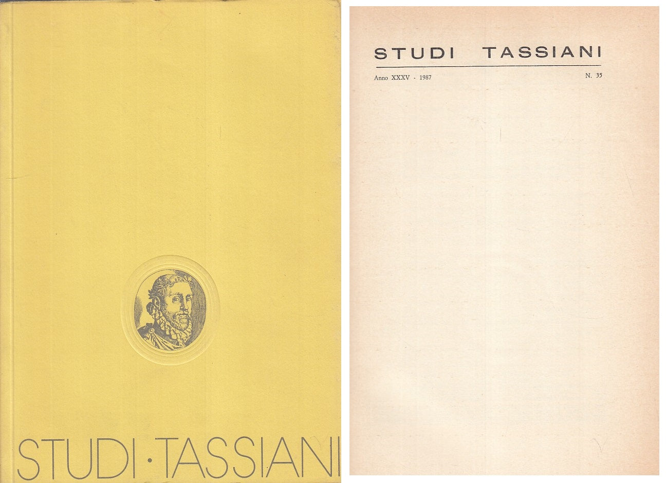 LS- STUDI TASSIANI N.35 -- BERGAMO --- 1987 - B - YFS34
