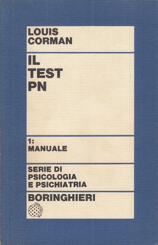 LZ- IL TEST PN VOL.1 MANUALE - CORMAN - BORINGHIERI --- 1973 - B - YFS182