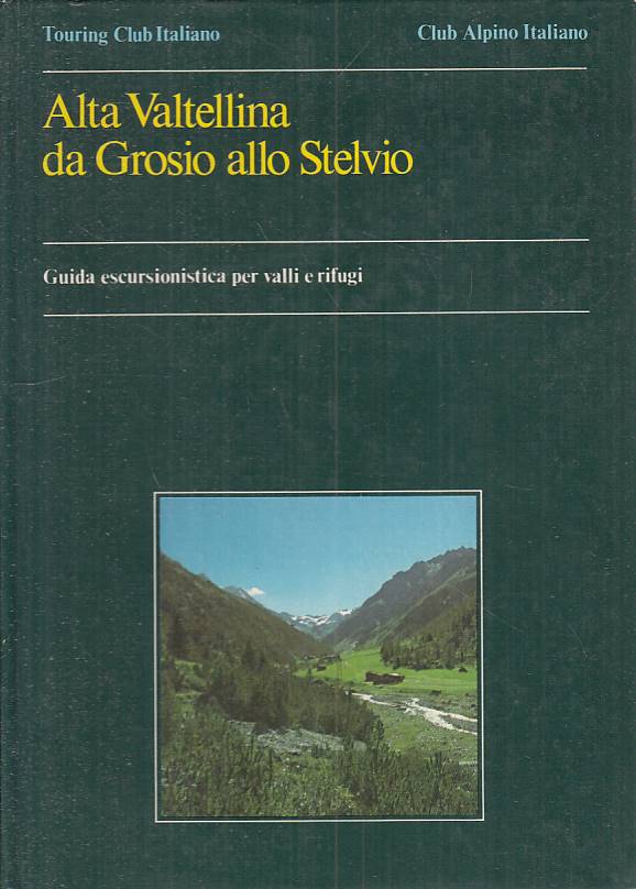 LV- ALTA VALTELLINA GROSIO ALLO STEVIO GUIDA -- TCI --- 1984 - C - YFS261
