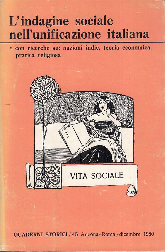 LS- L'INDAGINE SOCIALE UNIFICAZIONE ITALIANA -- MULINO --- 1980 - B - YFS24