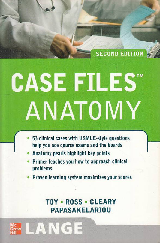 LZ- CASE FILES ANATOMY - AA.VV. - MCGRAW HILL - LANGE MEDICAL --- B - YFS28