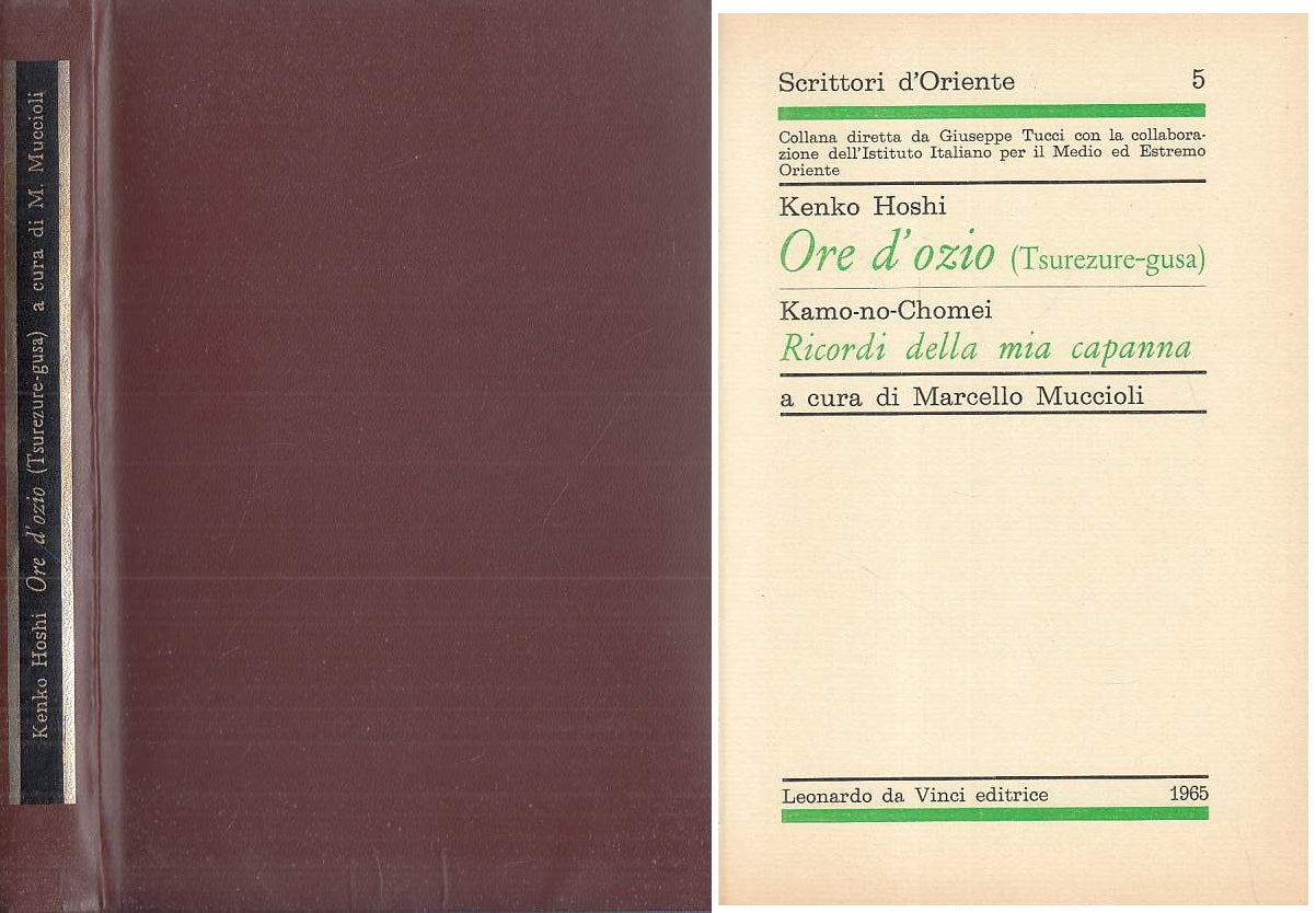LN- ORE D'OZIO RICORDI - KONKE HOSHI - LEONARDO DA VINCI --- 1965 - C - YFS17