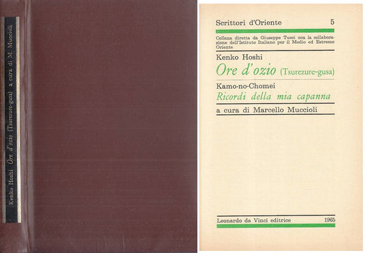 LN- ORE D'OZIO RICORDI - KONKE HOSHI - LEONARDO DA VINCI --- 1965 - C - YFS17