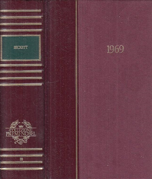 LN- LE OPERE PROSA TEATRO POESIA - BECKETT - CDE- PREMI NOBEL-- 1973 - C - YFS11