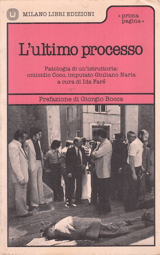 LS- L'ULTIMO PROCESSO -- MILANO LIBRI - PRIMA PAGINA -- 1980 - B - YFS198