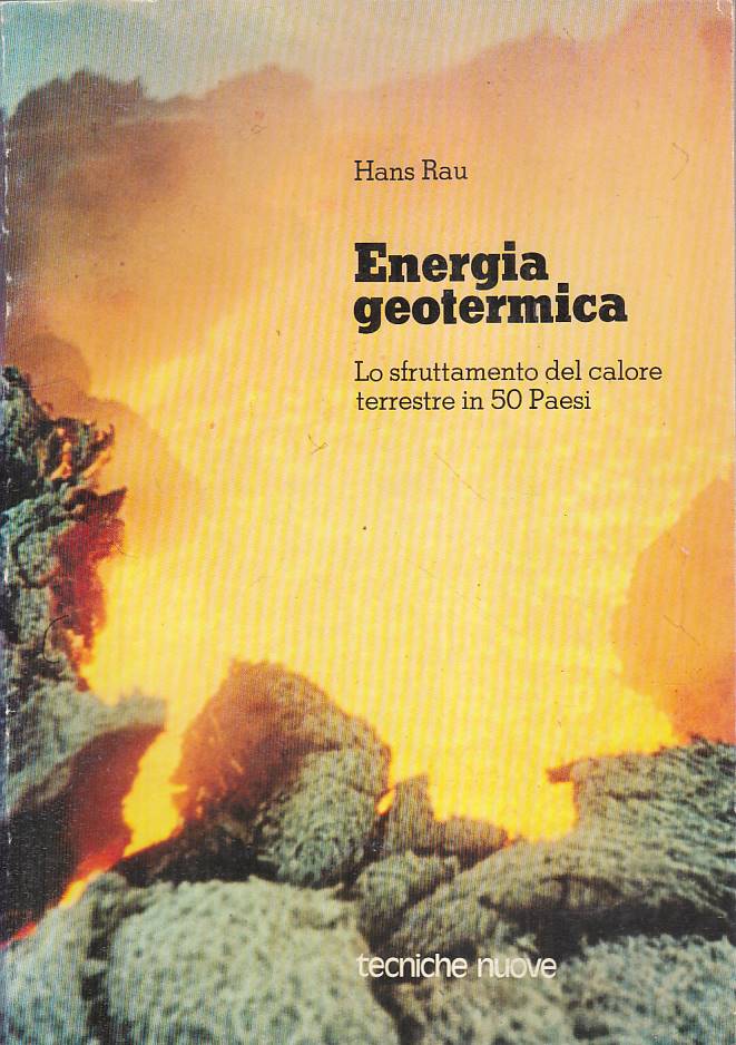 LZ- ENERGIA GEOTERMICA SFRUTTAMENTO CALORE-- TECNICHE NUOVE --- 1980 - B - YFS48