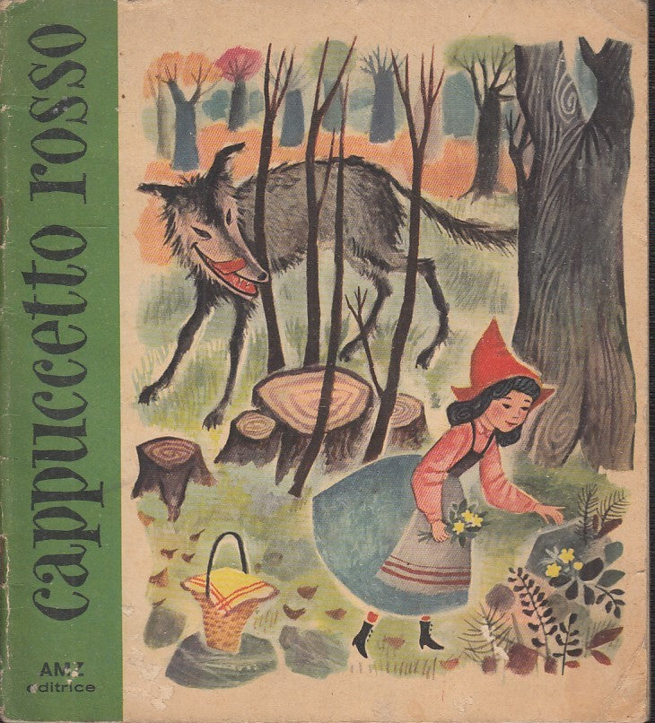 LB- CAPPUCCETTO ROSSO illustrazioni UMBERTO TANI -- AMZ --- 1950 - S - RGZ