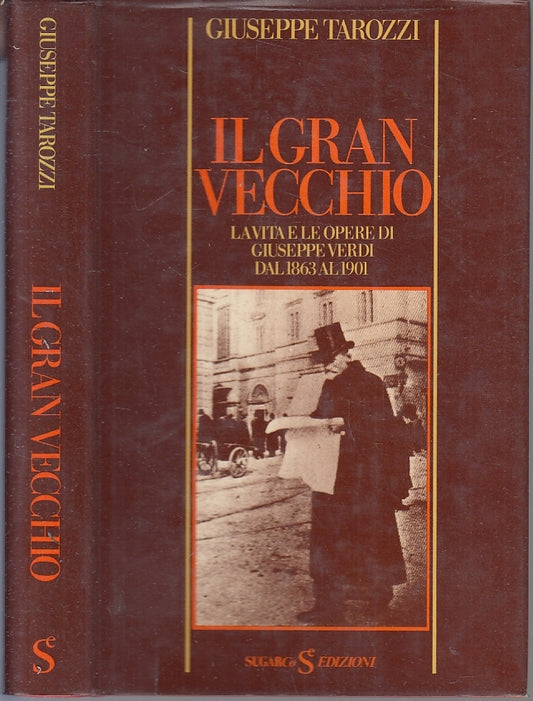 LS- IL GRAN VECCHIO VITA OPERE GIUSEPPE VERDI- TAROZZI- SUGAR--- 1978- CS-ZDS334