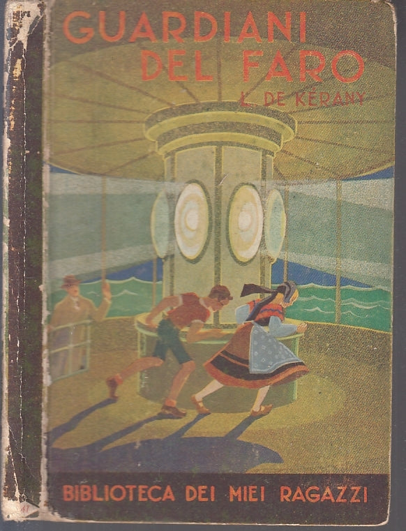 LB- GUARDIANI DEL FARO - DE KERANY- SALANI- BIBLIOTECA RAGAZZI-- 1939- C- XFS122