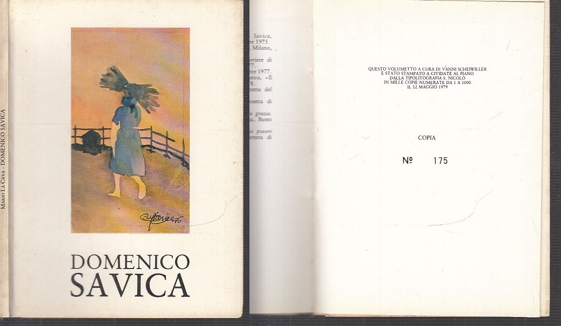 LN- DOMENICO SAVICA - MARIO LA CAVA - PESCE D'ORO- SCHEIWILLER-- 1979- B- XFS122