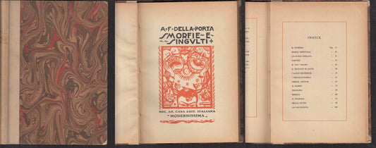 SMORFIE E SINGULTI - DELLA PORTA - MODERNISSIMA --- 1922 - C - XFS121