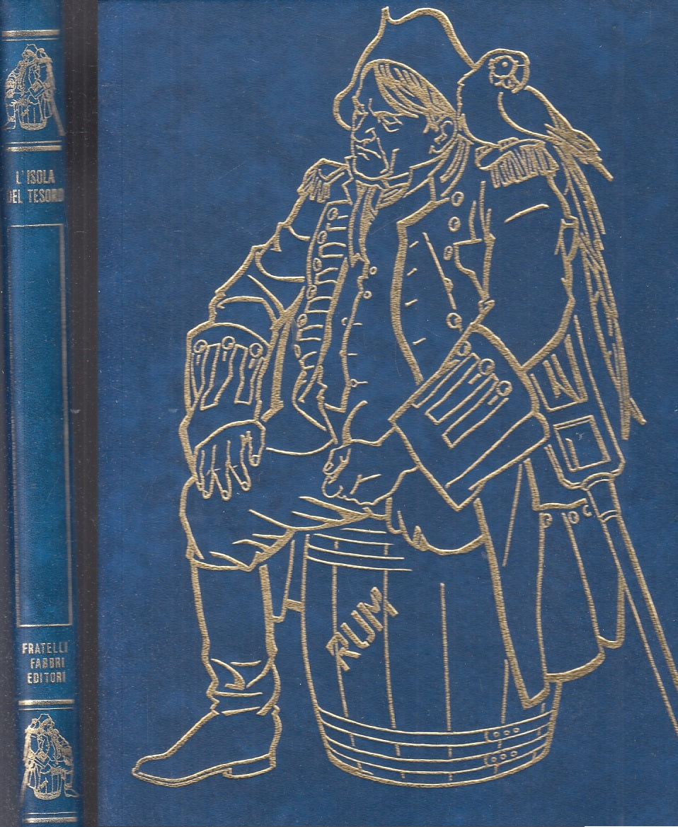 LB- L'ISOLA DEL TESORO- STEVENSON- FABBRI- CLASSICI PER RAGAZZI 7-- 1965- C- RGZ