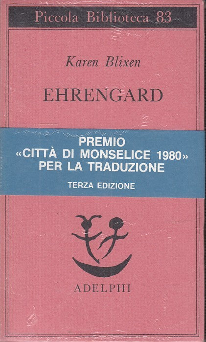 LN2- EHRENGARD - KAREN BLIXEN - ADELPHI - PICCOLA BIBLIOTECA --- B - JXS5