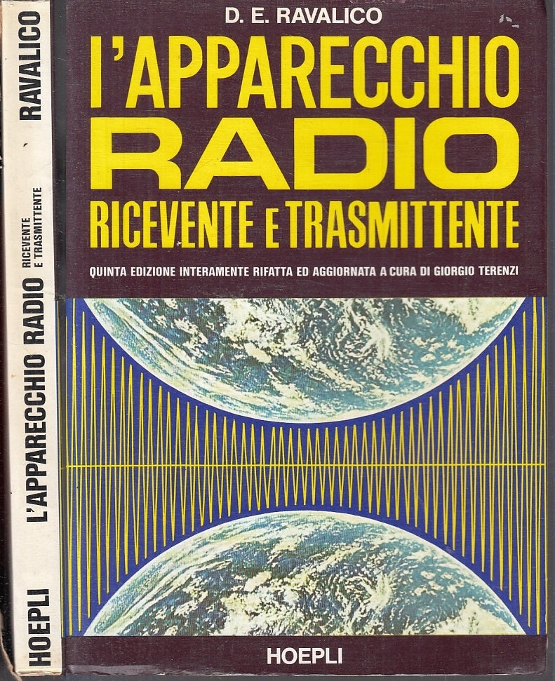 LZ- L'APPARECCHIO RADIO RICEVENTE TRASMITTENTE- RAVALICO- HOEPLI- 1977- B-XFS110