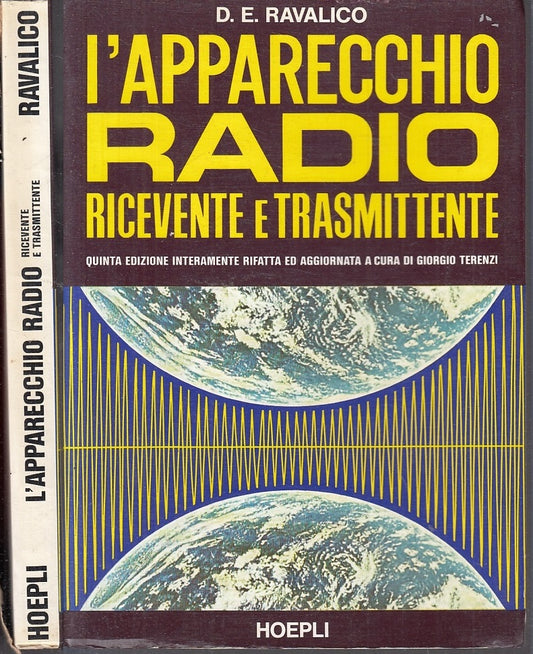 LZ- L'APPARECCHIO RADIO RICEVENTE TRASMITTENTE- RAVALICO- HOEPLI- 1977- B-XFS110