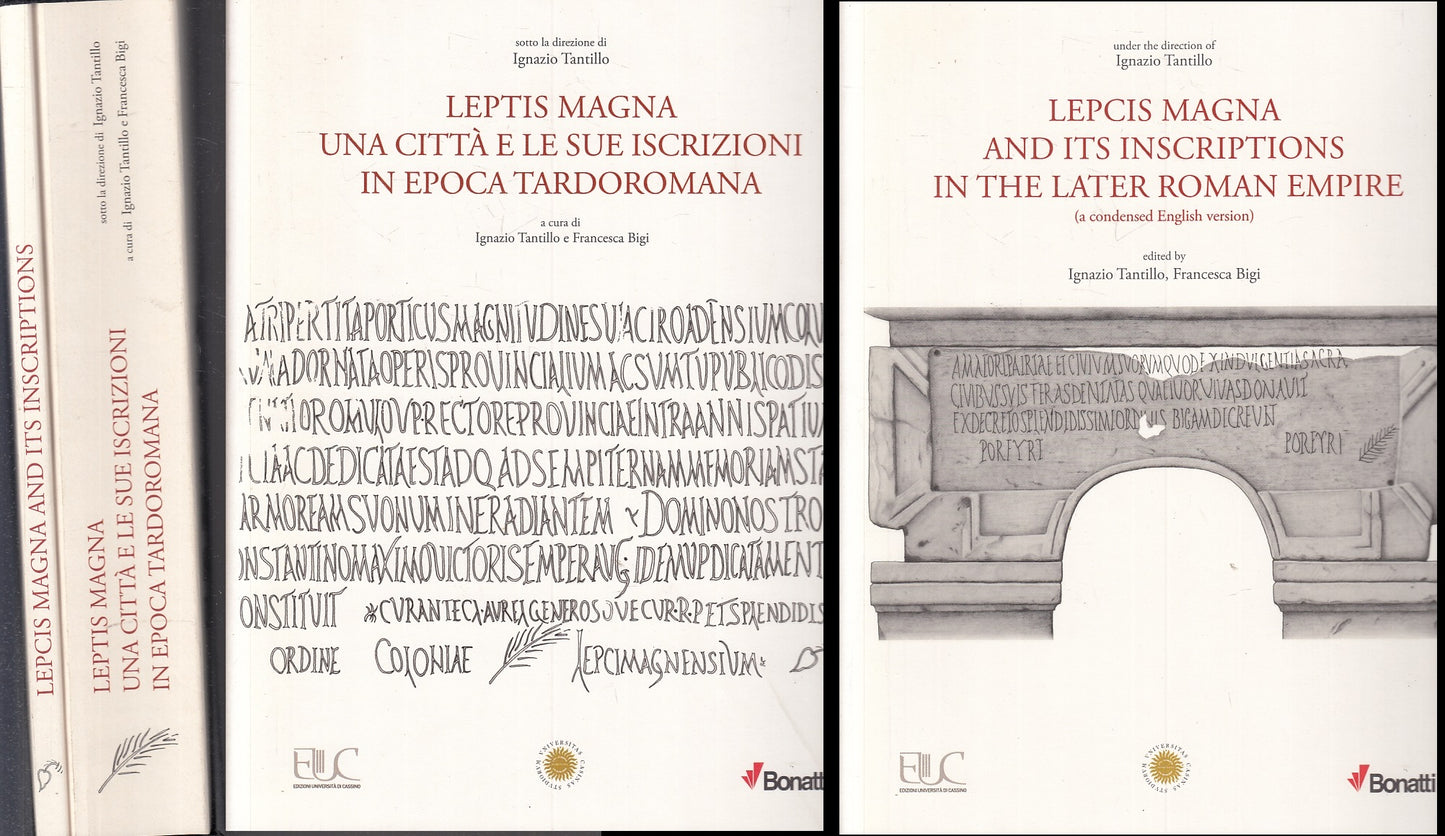 LT- LEPTIS MAGNA  UNA CITTA' E LE SUE ISCRIZIONI IN EPOCA TARDO ROMANA - YFS953