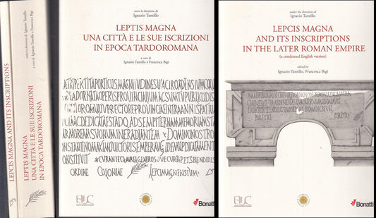 LT- LEPTIS MAGNA  UNA CITTA' E LE SUE ISCRIZIONI IN EPOCA TARDO ROMANA - YFS953