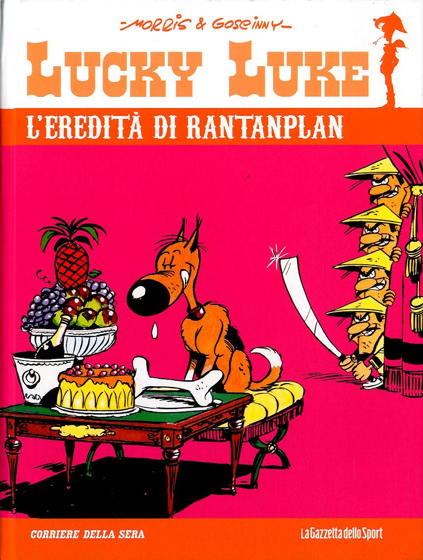 FV- LUCKY LUKE N.28 EREDITA' DI RANTANPLAN CARTONATO -- GAZZETTA DELLO SPORT-- C- GRN