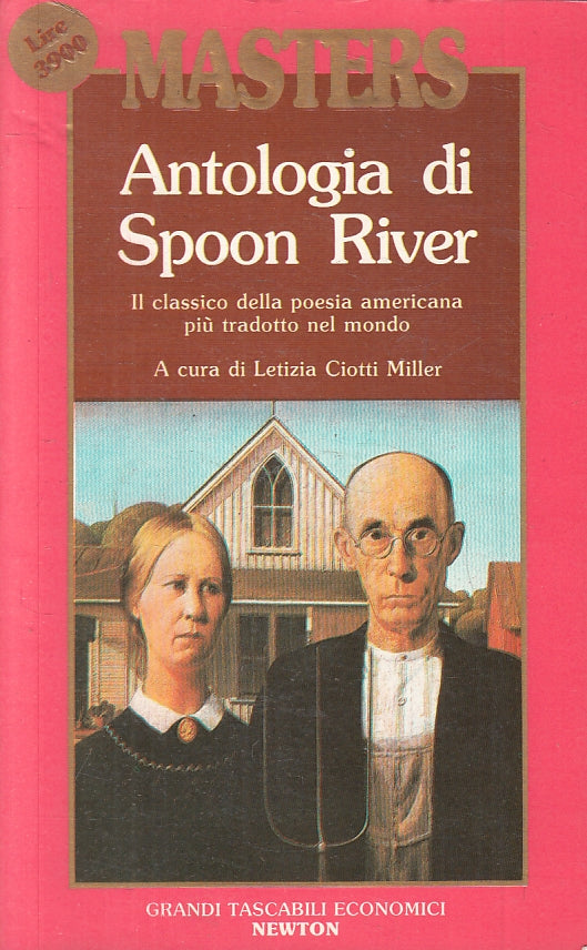 LN2- ANTOLOGIA DI SPOON RIVER - MASTERS - NEWTON - GRANDI TASCABILI--- B- JXS9