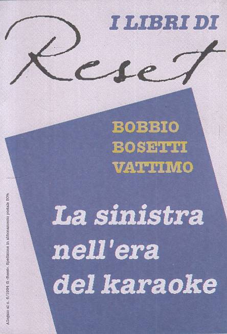 LS- LA SINISTRA NELL'ERA DEL KARAOKE - AA.VV. - RESET --- 1994 - B - YTS38