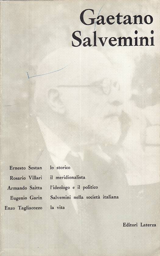 LS- GAETANO SALVEMINI - AA.VV. - LATERZA --- 1959 - BS - YTS11