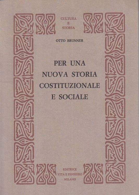 LS- PER UNA NUOVA STORIA COSTITUZIONALE E SOCIALE -- VP --- 1970 - B - YTS432