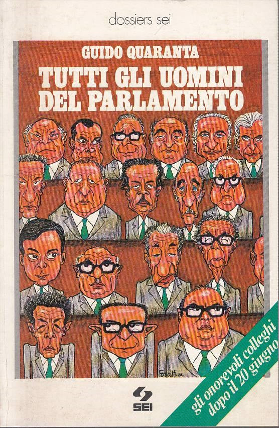 LS- TUTTI GLI UOMINI DEL PARLAMENTO - QUARANTA - SEI- DOSSIER-- 1977 - B - YTS96