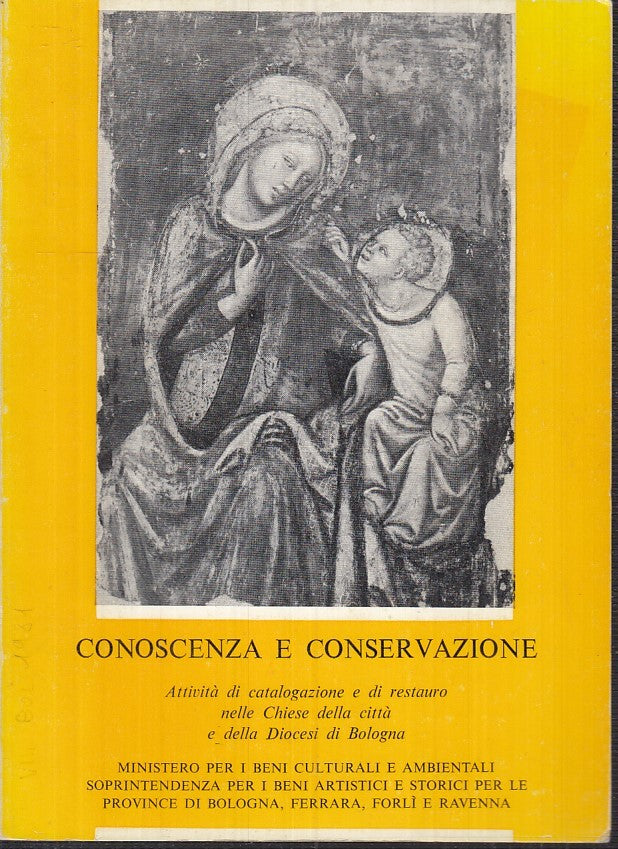 LT- CONOSCENZA E CONSERVAZIONE RESTAURO CHIESE BOLOGNA -- ALFA - 1981- B - XFS25