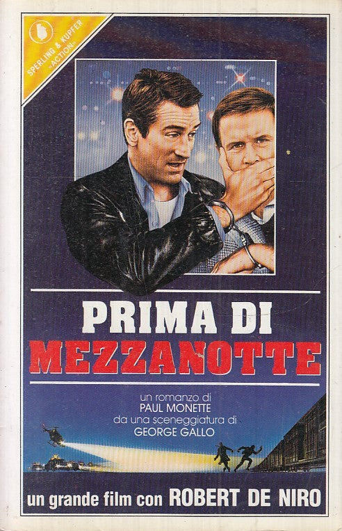 PRIMA DI MEZZANOTTE DE NIRO - PAUL MONETTE - SPERLING - PANDORA - B - JXS16