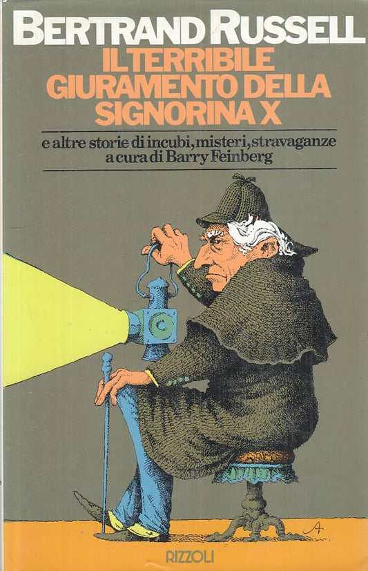 TERRIBILE GIURAMENTO SIGNORINA X - RUSSELL - RIZZOLI --- 1974 - CS - YFS581