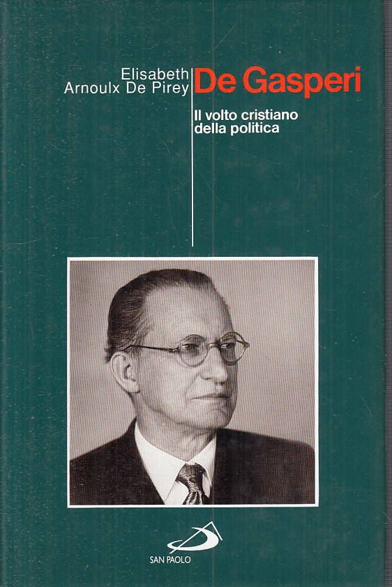 LS- DE GASPERI VOLTO CRISTIANO POLITICA - PIREY - PAOLINE --- 1994 - CS - YTS395