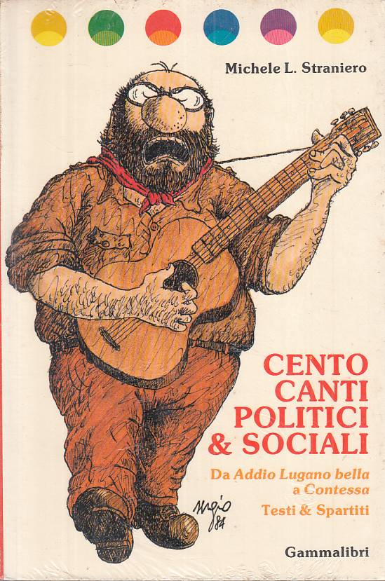 LS- CENTO CANTI POLITICI SOCIALI SIGILLATO- STRANIERO- GAMMALIBRI---- B - YTS211