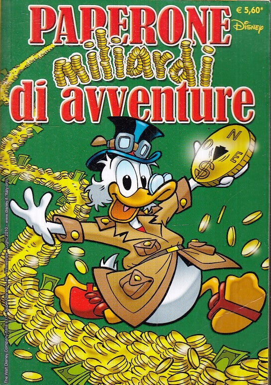 FD- PAPERONE MILIARDI DI AVVENTURE SUPER DISNEY 48 -- MONDADORI - 2010 - B - TNX