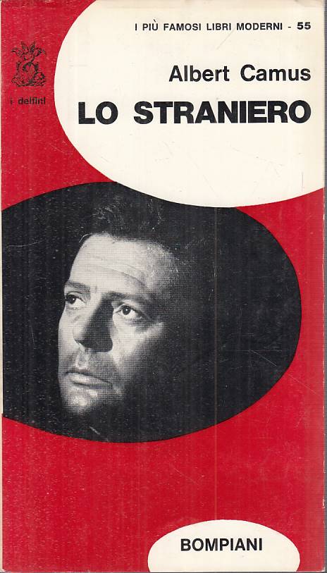 LN- LO STRANIERO - ALBERT CAMUS - BOMPIANI - DELFINI --- BS - YFS276