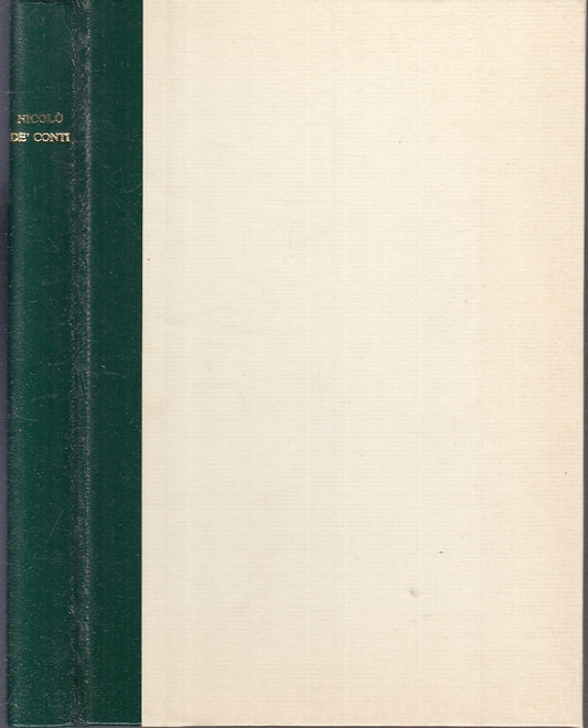 NICOLO' DE CONTI CHIOGGIOTTO CORTE TAMERLANO- SFRISO- CORBO- 1986- C- YFS828