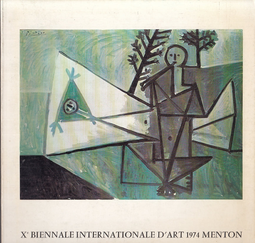 LT- X BIENNALE INTERNATIONALE D'ART 1974 MENTON INTERNAZIONALE D'ARTE - ZFS595