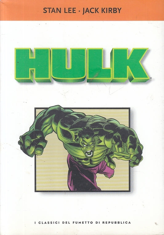 FZ- CLASSICI DEL FUMETTO DI REPUBBLICA N.28 HULK - B- TNX