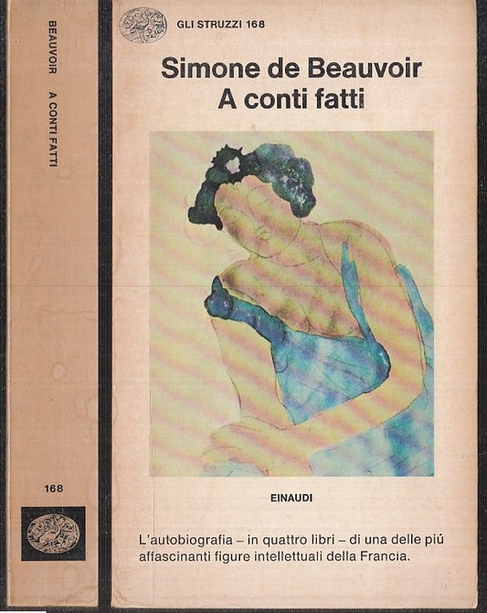 LN- A CONTI FATTI - SIMONE DE BEAUVOIR - EINAUDI - GLI TRUZZI --- B - XFS