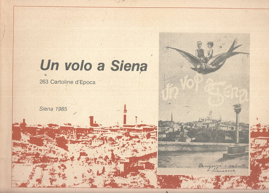 LT- UN VOLO A SIENA  263CARTOLINE D'EPOCA -- SIENA --- 1985 - B - YFS673