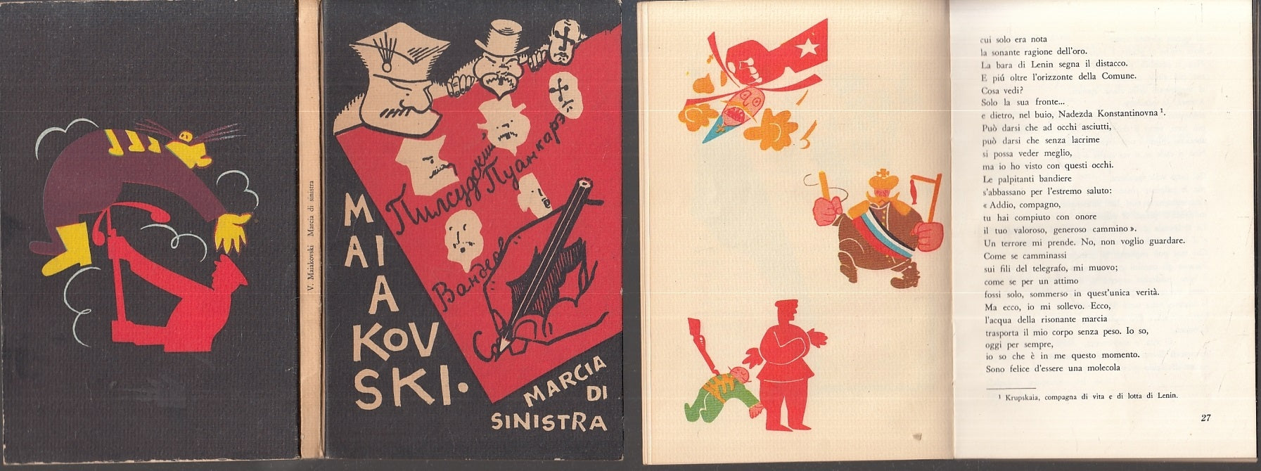 LN- MARCIA DI SINISTRA - MAIAKOVSKI - EDITORI RIUNITI --- 1959 - B - XFS52